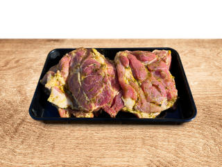 Marinovaná krkovice na medvědím česneku 100 g
